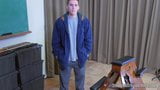 Teen Teen gerade Junge auf einer Spanking-Bank geschnallt snapshot 4