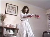 ALL THE WAY - vintage 80s stockings dance tease snapshot 7