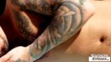 SOUTHERNSTROKES Tattooed Jock Seth Knight Masturbates Solo snapshot 6