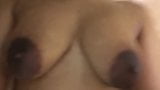 Wife's Suprise Birthday Present to me: Her big Boobs snapshot 8