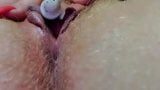 Using electric toothbrush on her wet hairy pussy snapshot 6
