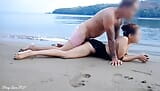 Pinay scandal Amateur Public sex in Beach snapshot 12