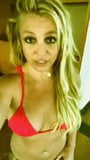 Селфи Britney Spears в бикини snapshot 3