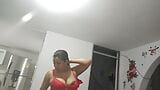 18 year old brunette big saggy tits from New York United States fucking her stepbrother's big dick snapshot 15