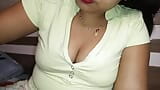 Sexy Girl kajal Boobs show during dirty talking. snapshot 7