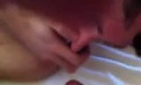 Buddy sucking my cock and balls and I cum on his face snapshot 9