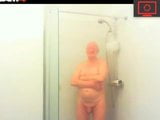 Opa wichst unter der Dusche snapshot 1