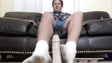 Plumber Gives A Dirty Sock Footjob POV PREVIEW snapshot 10