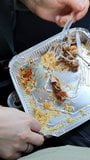 Romanian step mom eats and fuck in the car step son snapshot 2