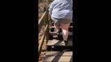 SSBBW walking up.. snapshot 2