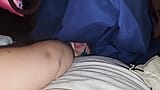 Suprise handjob under blanket but then needed hard cock in my mouth and got a treat snapshot 1