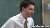 Kinky teacher Wade Warren anal breeds student Justin Giles snapshot 3