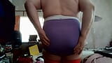 PURPLIE PANTIES MASTURBATE CUM snapshot 1