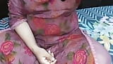 Desi Indian bhabhi became hot as soon as dever touched her - with hindi audio snapshot 4