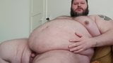 Fat obese superchubby soc jerking - with handsfree cumshot snapshot 9