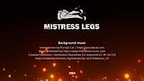 Pieds et orteils de déesse en collants noirs mignons snapshot 10