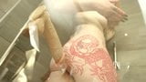 Redhead in Shower with Dildo snapshot 6