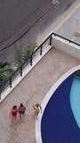 3 women at the pool (non-nude) - part II snapshot 20