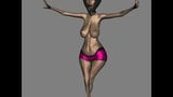 Belly Dancer CGI 3D snapshot 10