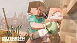 Minecraft seks modu Steve Alex'i sikiyor - animasyon (beltomnsfw) snapshot 7