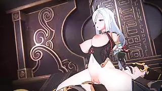 3D Compilation: Genshin Impact Yae Miko Eula Missionary Shenhe Dick Ride Uncensored Hentai snapshot 15