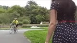 British Mature loving Bicycle goes Anal snapshot 2