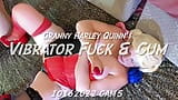 Harley quinn奶奶的振动器性爱和射精10162022 cam5 snapshot 1