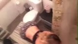 British Blonde Suck in Bathroom snapshot 1