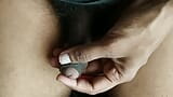 Indian boy cumshow with close up and saliva snapshot 1