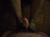 After a party with friends footjob snapshot 1