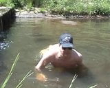 Cumming in the river snapshot 2