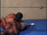 Two chocolate skin gay lovers fuck sensually on the floor snapshot 2