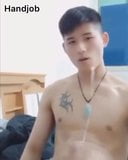 Asian boy jerk off and cum snapshot 2