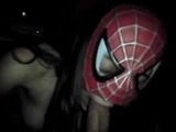 Menina com máscara de homem-aranha pov bj snapshot 3