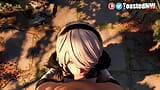 Nier Automata Compilation - Best Hentai of 2023 Part 2 (Animations with Sounds) snapshot 7