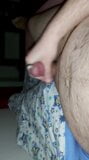 Big load dumped out on hairy belly snapshot 2