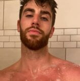 Male model takes a shower snapshot 3