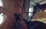 Daddy Slave Cums in Chastity Cage snapshot 1