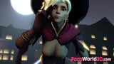 Mercy from Overwatch Hard Fucked snapshot 16