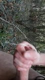 Wanking in Woods Outside snapshot 9