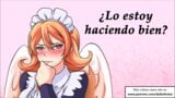 JOI hentai con Meidri, Ishuzoku Reviewers, voz española. snapshot 14