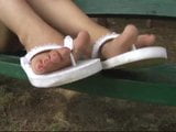 White sandals snapshot 2