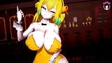 Sexy Yellow Bunny Girl Suit - Dancing (3D HENTAI) snapshot 2