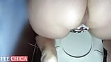 Dripping creamy pussy peeing in toilet snapshot 10