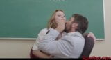 Pretty Blond Teen Britney Light Fucks Her Favorite Black Teacher snapshot 7