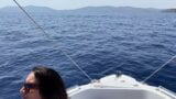 Juicy blowjob on a boat snapshot 1