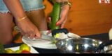 Sexy girl cooking snapshot 2