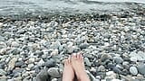 Foot fetish video ! feet in seawater ! snapshot 18