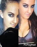 Wwe sarah logan doble cum homenaje snapshot 2