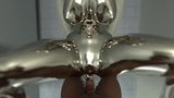 Metallic slime girl snapshot 10